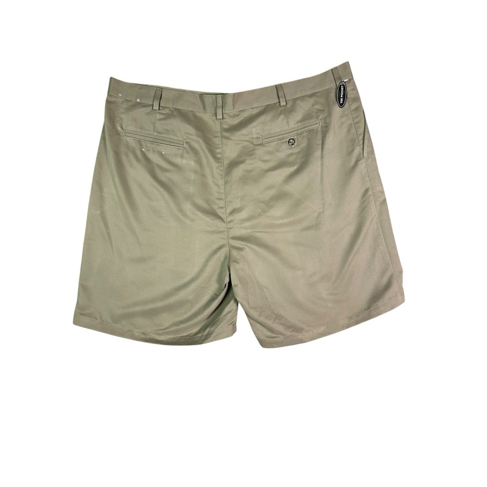 Croft & Barrow Microfiber Pleat Front Golf Shorts Men's Size 44 - Picture 2 of 7